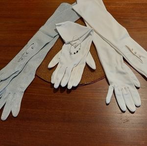 Vintage Formal Evening Gloves